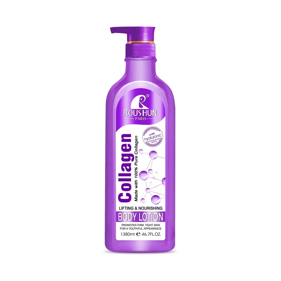 ROUSHUN Collagen Body Lotion 1380 ml OEM/ODM Rs-30579 product image for OEM/ODM private label body lotion manufacturing