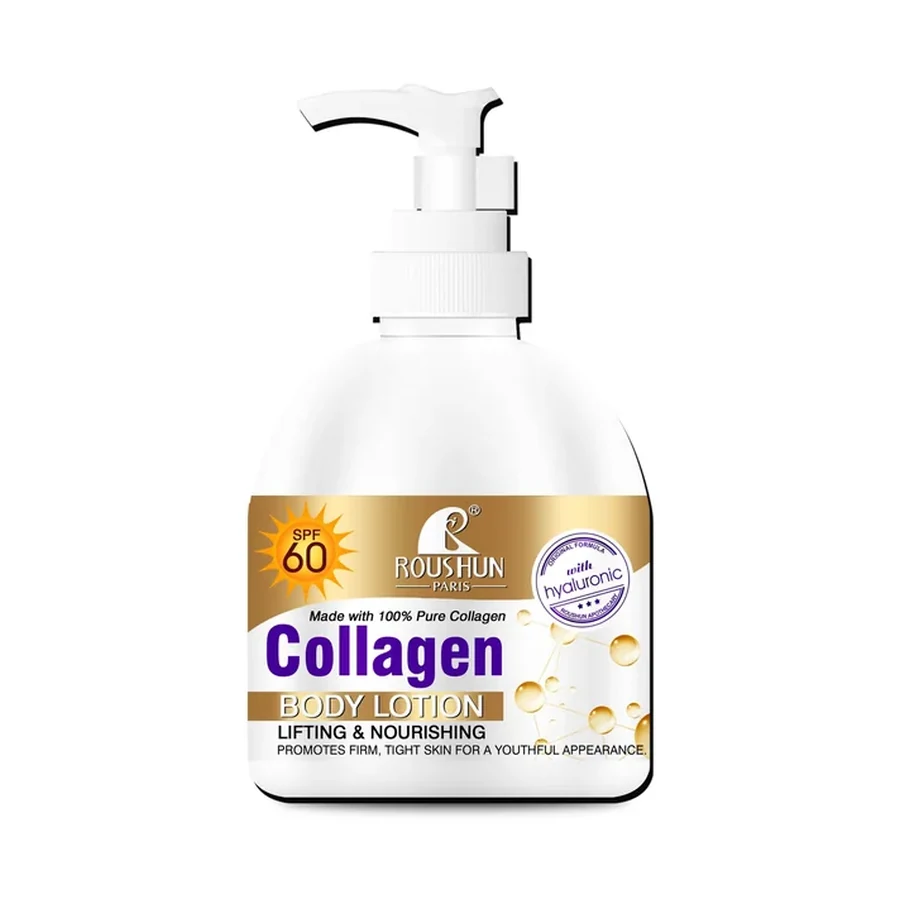 ROUSHUN Collagen Body Lotion 500 ml OEM/ODM Rs-30609 product image for OEM/ODM private label body lotion manufacturing