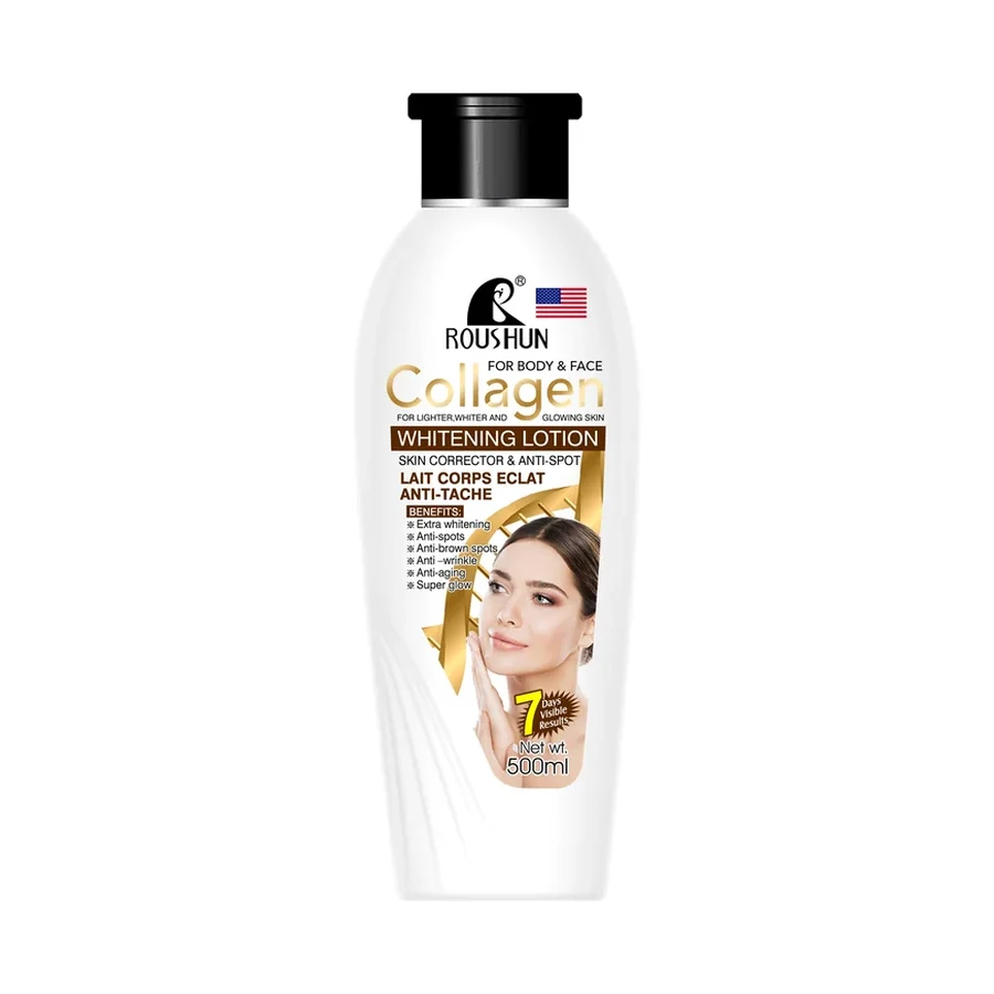ROUSHUN Collagen Body Lotion 500 ml OEM/ODM Rs-30625 product image for OEM/ODM private label body lotion manufacturing