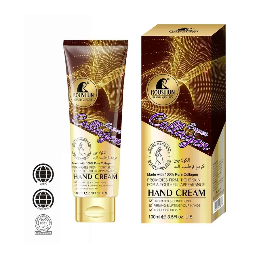 ROUSHUN Cream Collagen Hand Cream model RS-30733 product image for OEM/ODM private label body cream manufacturing