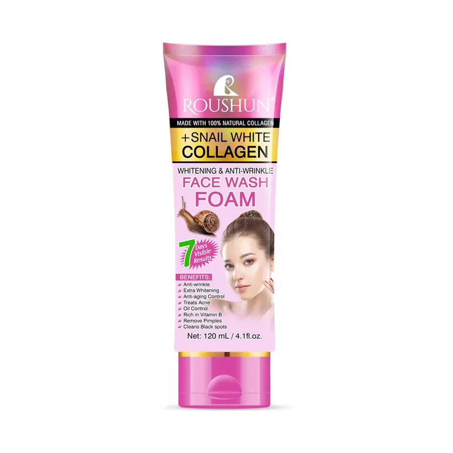 ROUSHUN Collagen Face Wash Foam Personal Care Product 120 ml OEM/ODM Rs-30696 product image for OEM/ODM private label personal care product manufacturing