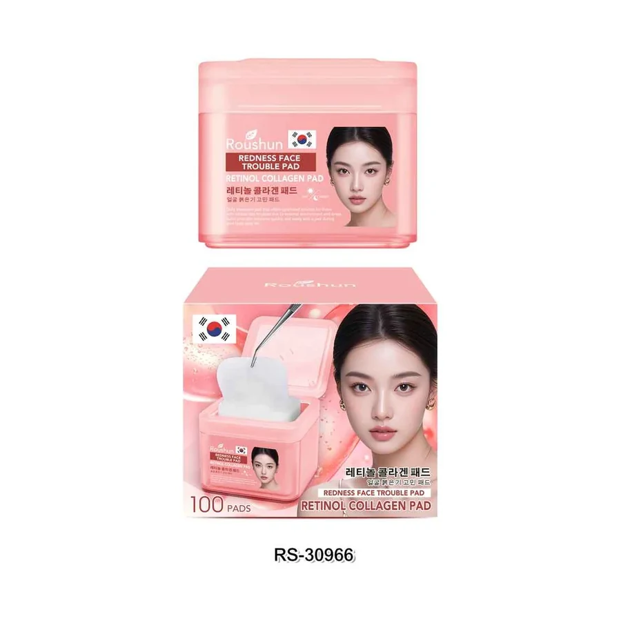 ROUSHUN RETINOL COLLAGEN PAD model RS-30966 product image for OEM/ODM private label personal care manufacturing