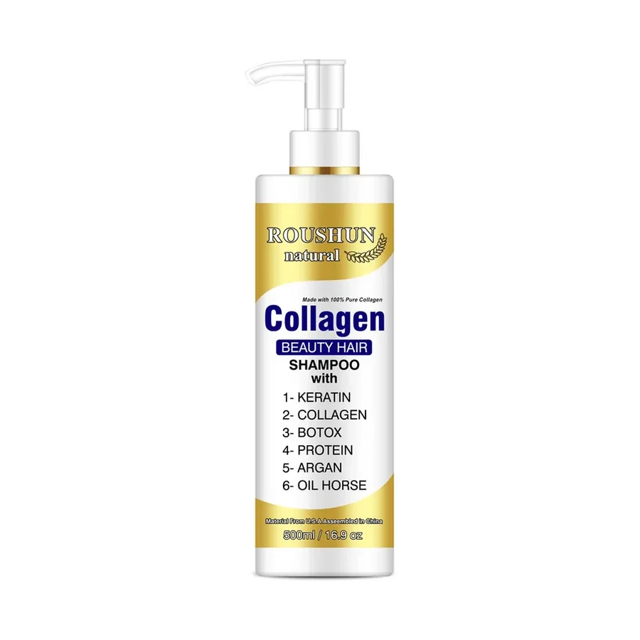 ROUSHUN Collagen Shampoo 500 ml OEM/ODM Rs-30004 product image for OEM/ODM private label shampoo manufacturing