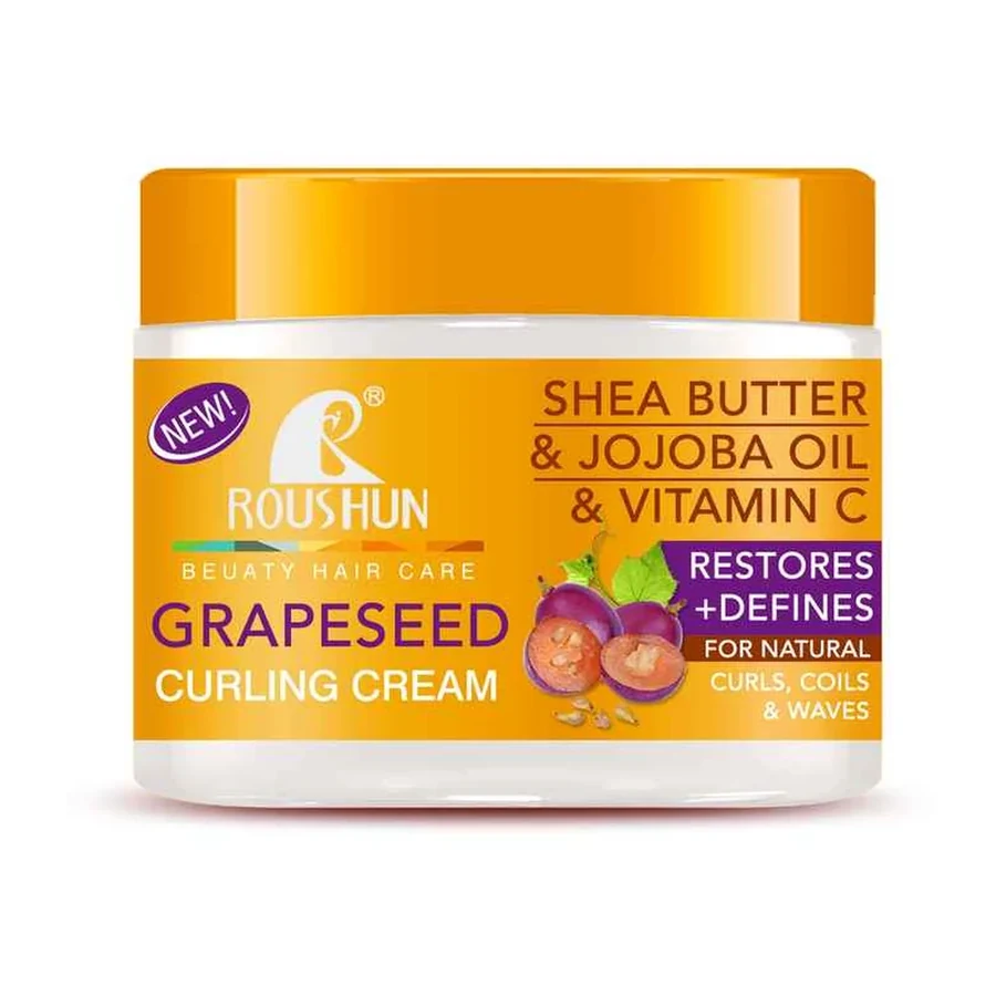 ROUSHUN Grapeseed Curling Cream model RS-30684 product image for OEM/ODM private label body cream manufacturing
