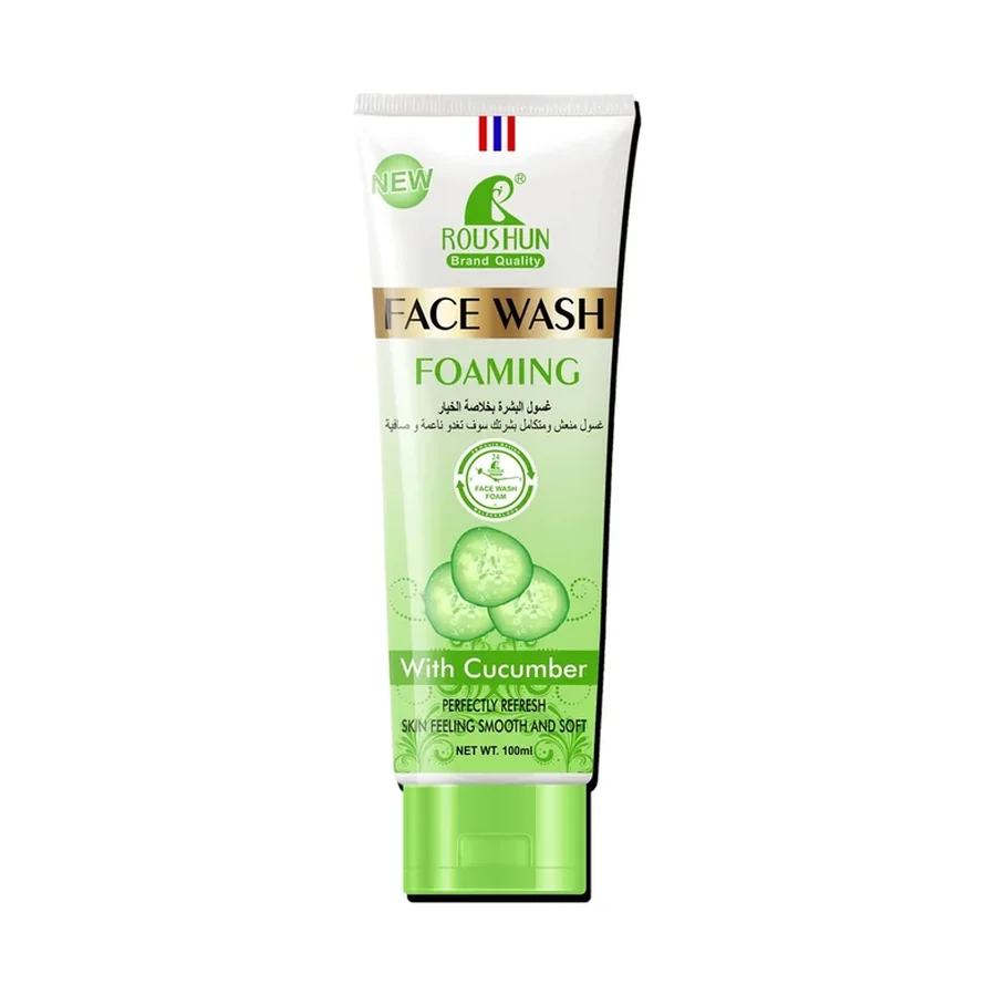ROUSHUN Cucumber Face Wash Personal Care Product 100 ml OEM/ODM Rs-30723 product image for OEM/ODM private label personal care product manufacturing