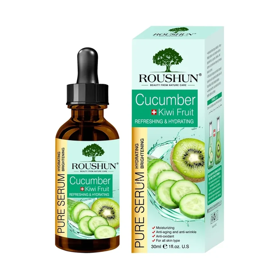 ROUSHUN + Cucumber+kiwi Fruit Serum 30 ml OEM/ODM Rs-30415 product image for OEM/ODM private label skincare manufacturing