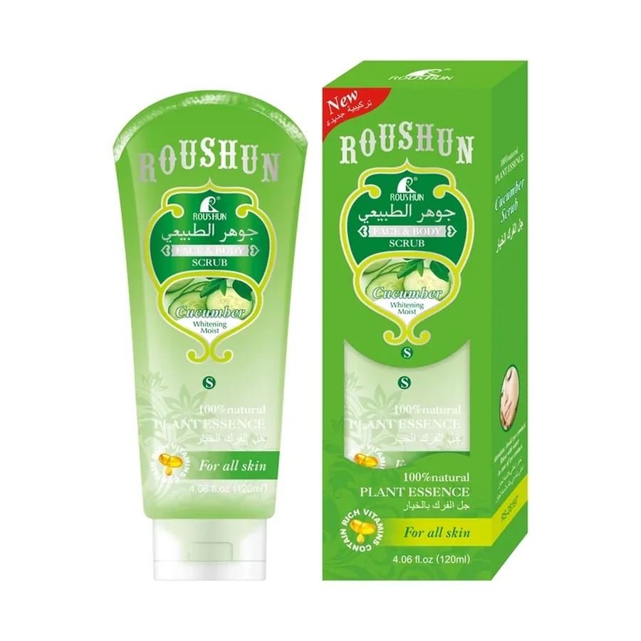 ROUSHUN CUCUMBER Scrub Personal Care Product 120 ml OEM/ODM Rs-28197 product image for OEM/ODM private label personal care product manufacturing