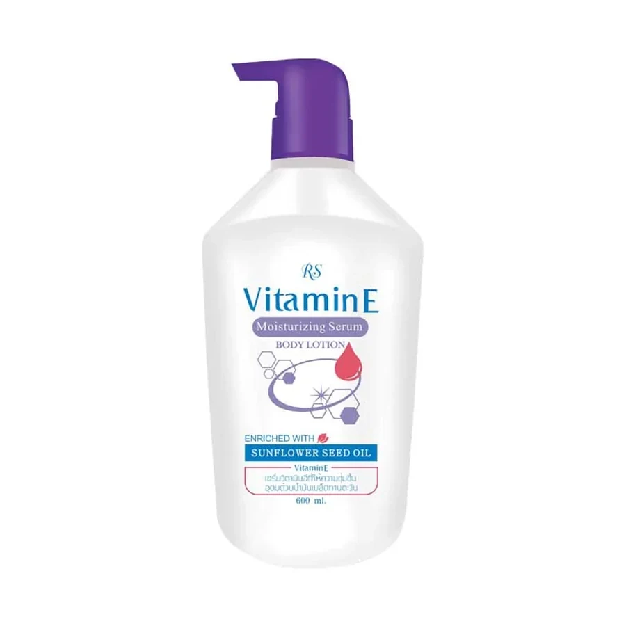 ROUSHUN E Vitamin E Body Lotion 600 ml OEM/ODM Rs-30240 product image for OEM/ODM private label body lotion manufacturing