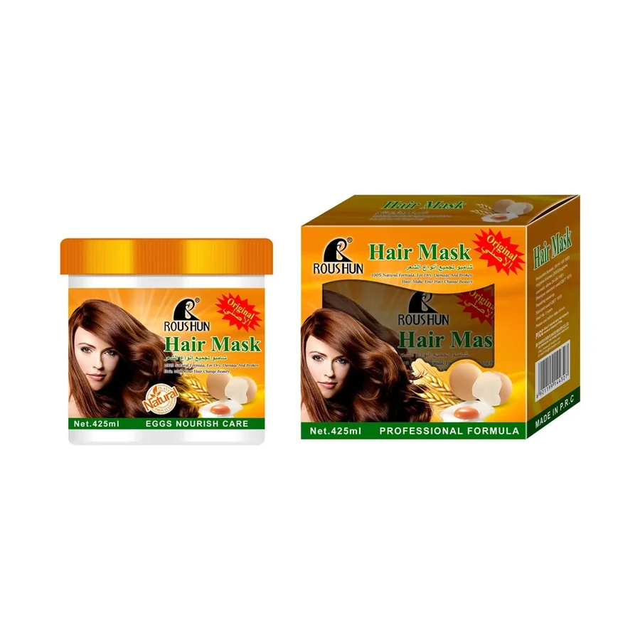ROUSHUN Egg Hair Mask 500 ml OEM/ODM Rs-28689 product image for OEM/ODM private label hair care manufacturing