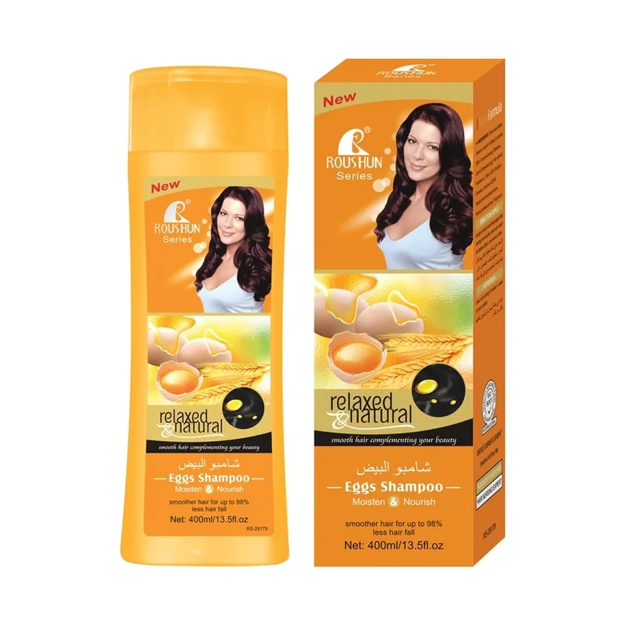 ROUSHUN Egg Shampoo 400 ml OEM/ODM Rs-28179 product image for OEM/ODM private label shampoo manufacturing