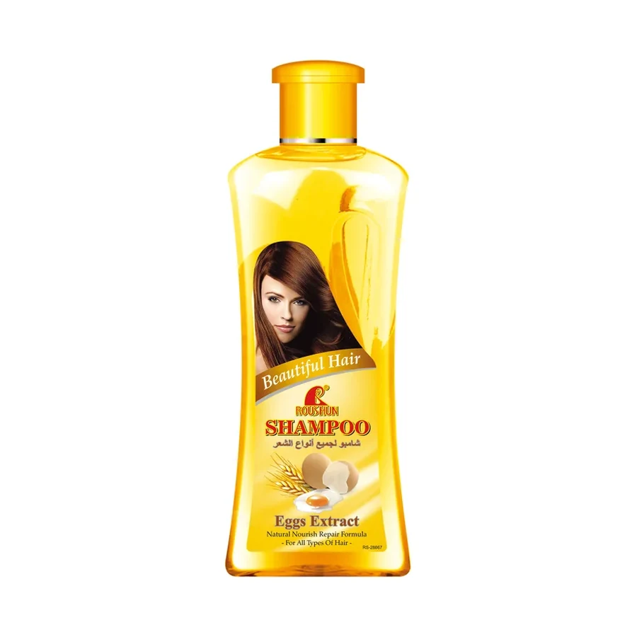 ROUSHUN Egg Shampoo 400 ml OEM/ODM Rs-28667 product image for OEM/ODM private label shampoo manufacturing