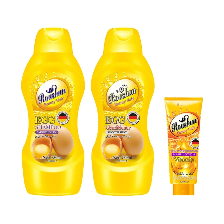 ROUSHUN Egg Shampoo 750 g OEM/ODM Rs-30703 product image for OEM/ODM private label shampoo manufacturing