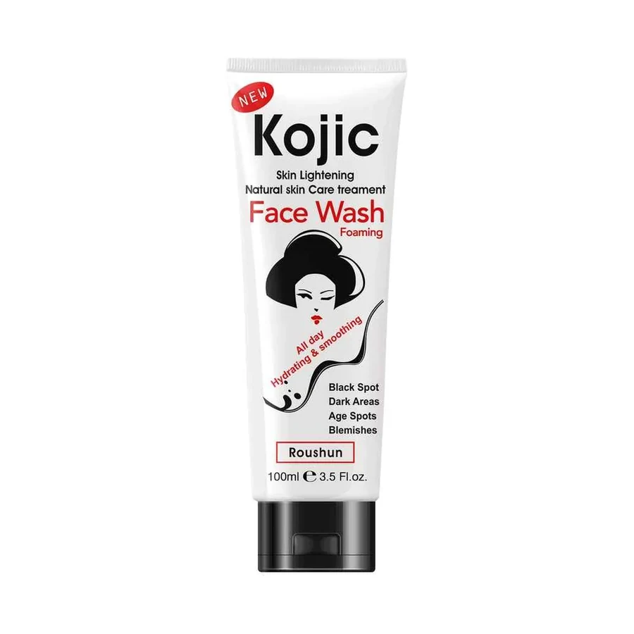 ROUSHUN Facial Cleanser Kojic Face Wash model RS-30753 product image for OEM/ODM private label facial cleanser manufacturing