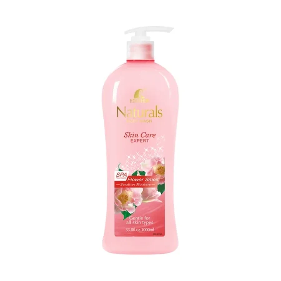 ROUSHUN Flower Smell Shower Gel 1000 ml OEM/ODM Rs-28190 product image for OEM/ODM private label shower gel manufacturing