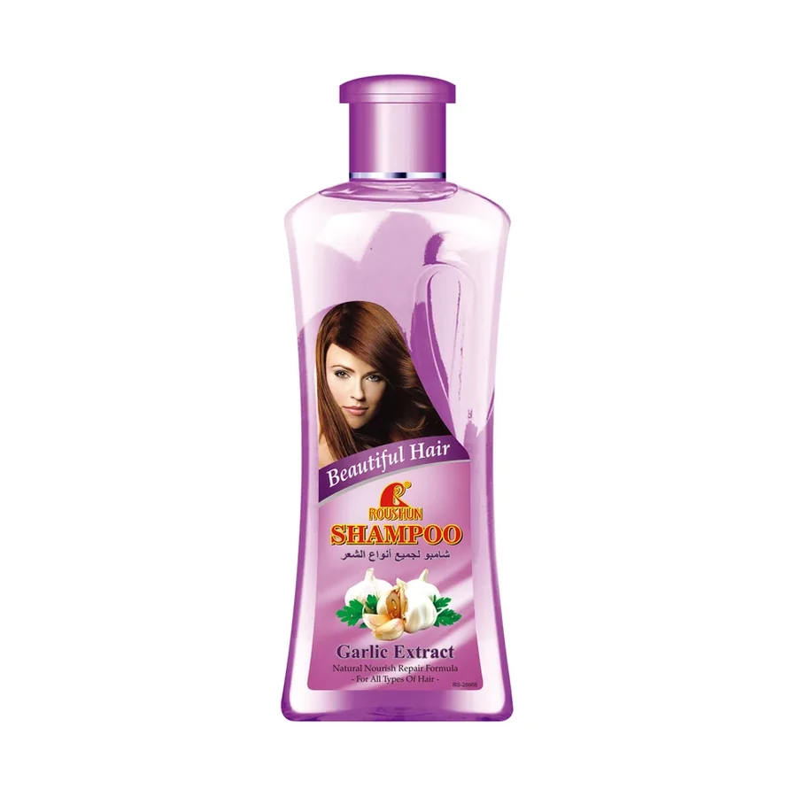ROUSHUN Garlic Shampoo 400 ml OEM/ODM Rs-28666 product image for OEM/ODM private label shampoo manufacturing