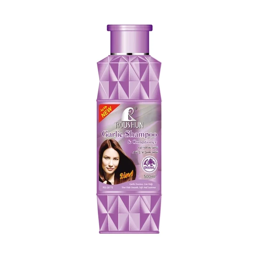 ROUSHUN Garlic Shampoo 500 ml OEM/ODM Rs-28775 product image for OEM/ODM private label shampoo manufacturing