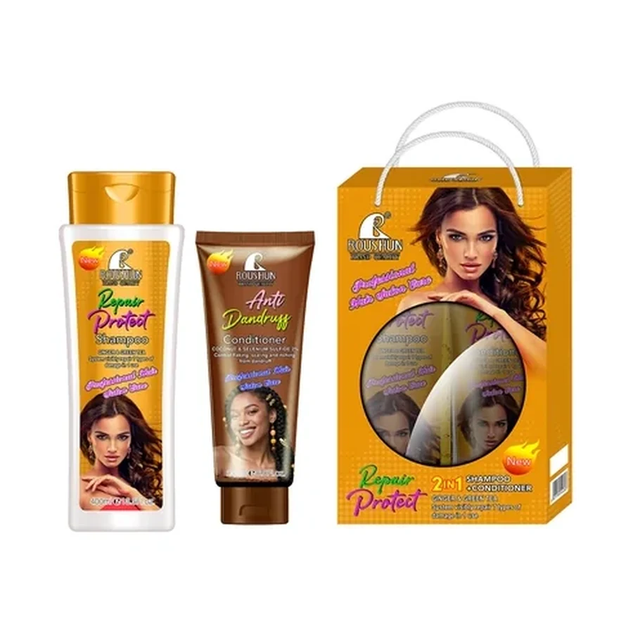 ROUSHUN Ginger Shampoo Hair Care Set 400 ml OEM/ODM Rs-30975 product image for OEM/ODM private label hair care manufacturing