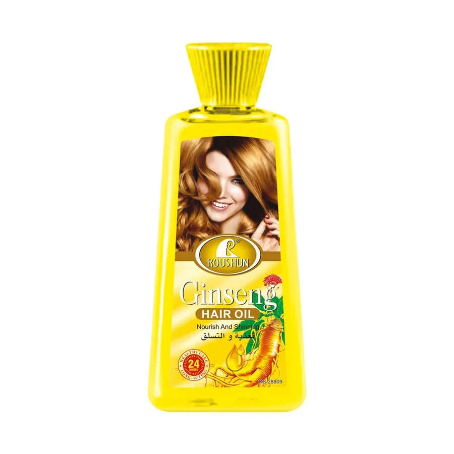 ROUSHUN Ginseng Hair Body Oil 200 ml OEM/ODM Rs-28809 product image for OEM/ODM private label body oil manufacturing