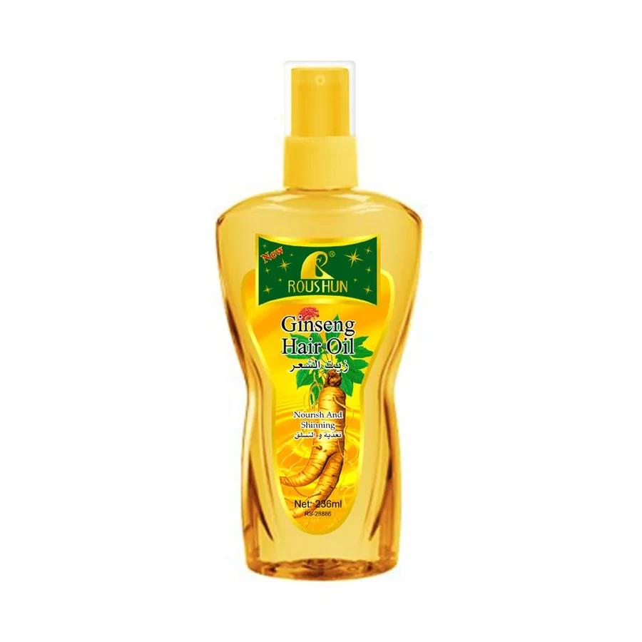 ROUSHUN Ginseng Hair Body Oil 250 ml OEM/ODM Rs-28886 product image for OEM/ODM private label body oil manufacturing
