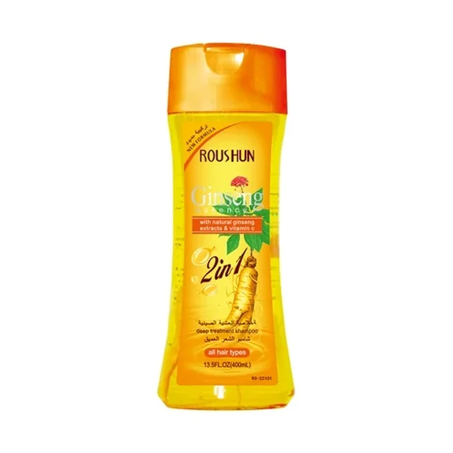 ROUSHUN Ginseng Shampoo 400 ml OEM/ODM Rs-22100 product image for OEM/ODM private label shampoo manufacturing