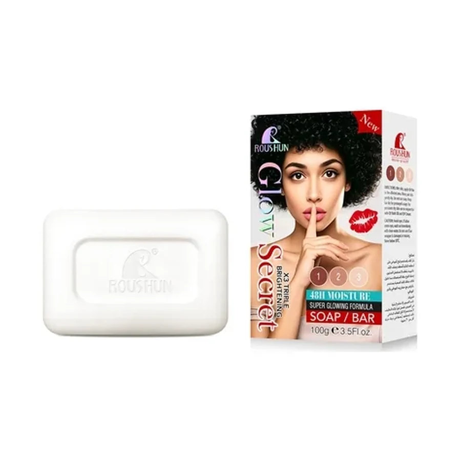 ROUSHUN Glow Secret Soap 100 g OEM/ODM Rs-31023 product image for OEM/ODM private label soap manufacturing