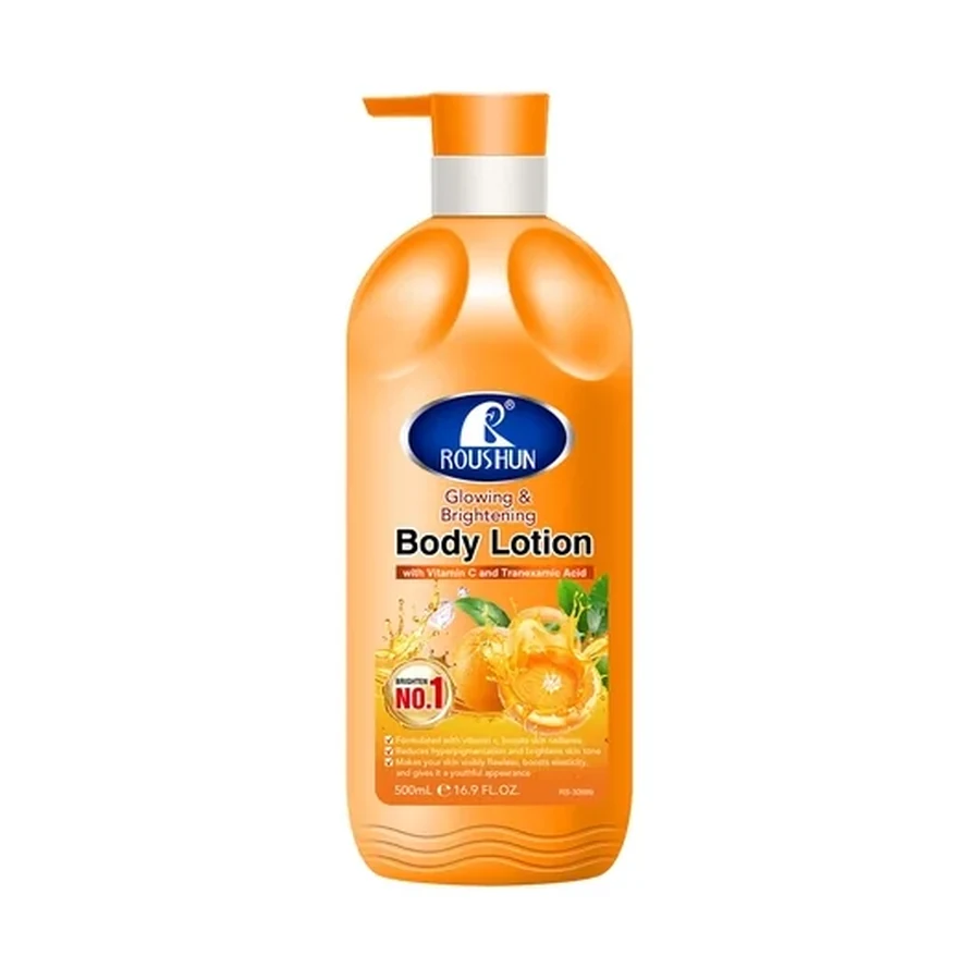 ROUSHUN Glowing Brightening Body Lotion 500 ml OEM/ODM Rs-30999 product image for OEM/ODM private label body lotion manufacturing