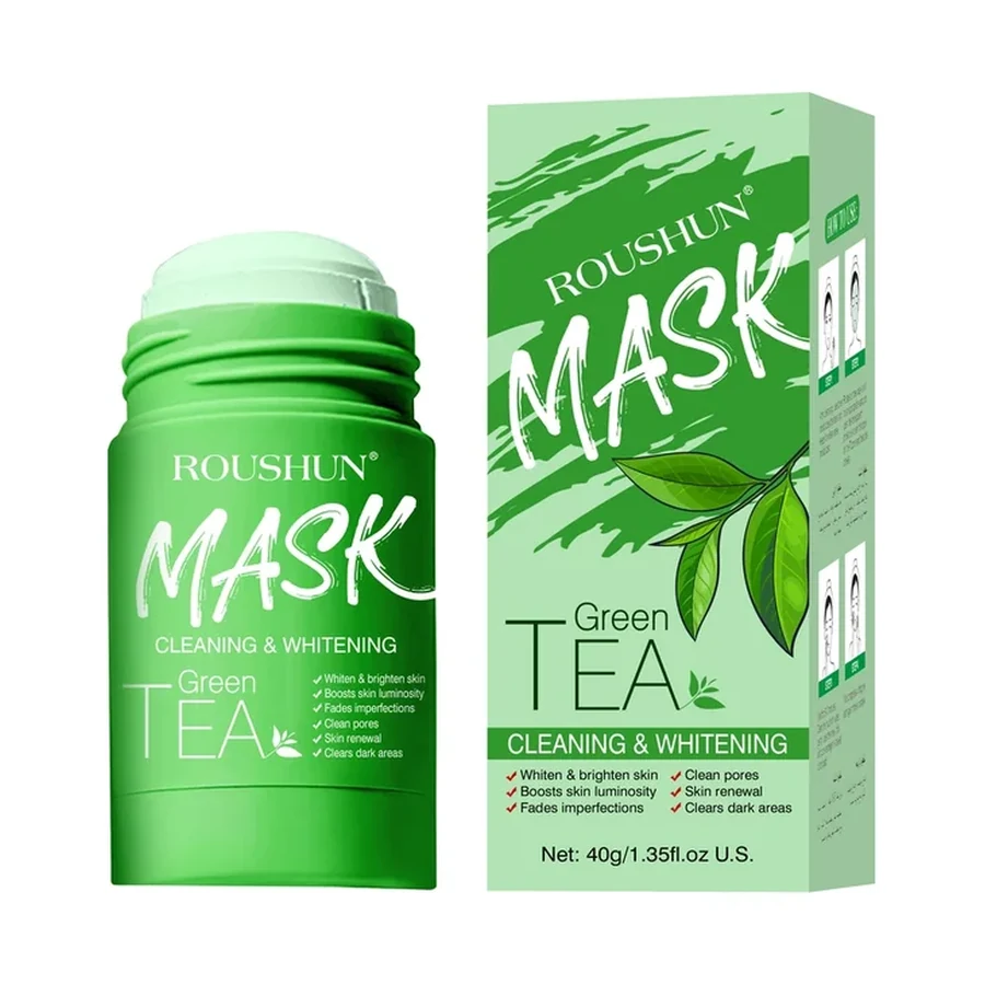 ROUSHUN Green Tea Face Mask 40 g OEM/ODM Rs-30429 product image for OEM/ODM private label skincare manufacturing
