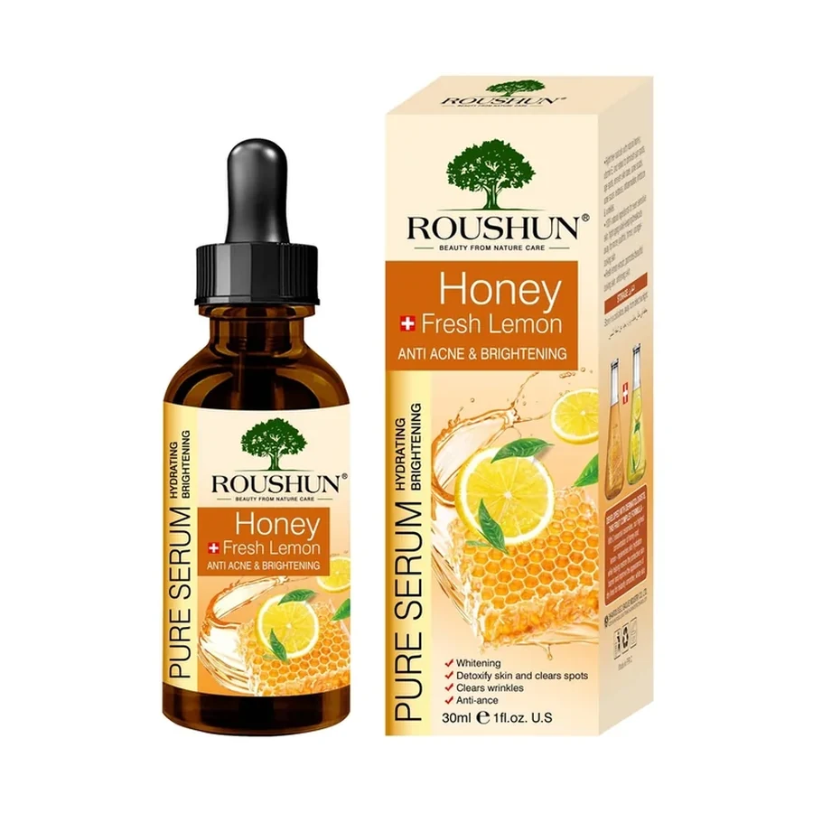 ROUSHUN + Honey+lemon Serum 30 ml OEM/ODM Rs-30414 product image for OEM/ODM private label skincare manufacturing