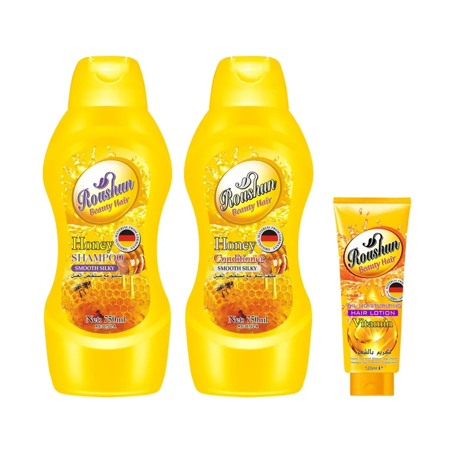 ROUSHUN Honey Shampoo 750 g OEM/ODM Rs-30702 product image for OEM/ODM private label shampoo manufacturing