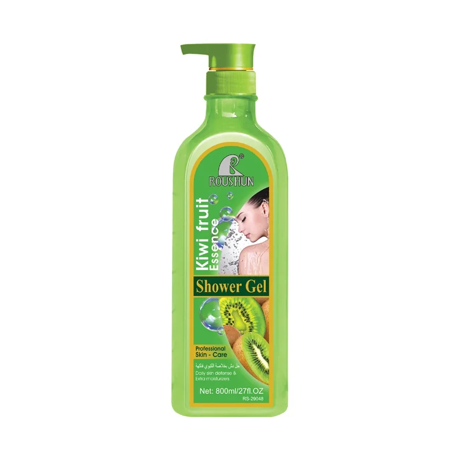 ROUSHUN Kiwifruit Shower Gel 800 ml OEM/ODM Rs-29048 product image for OEM/ODM private label shower gel manufacturing