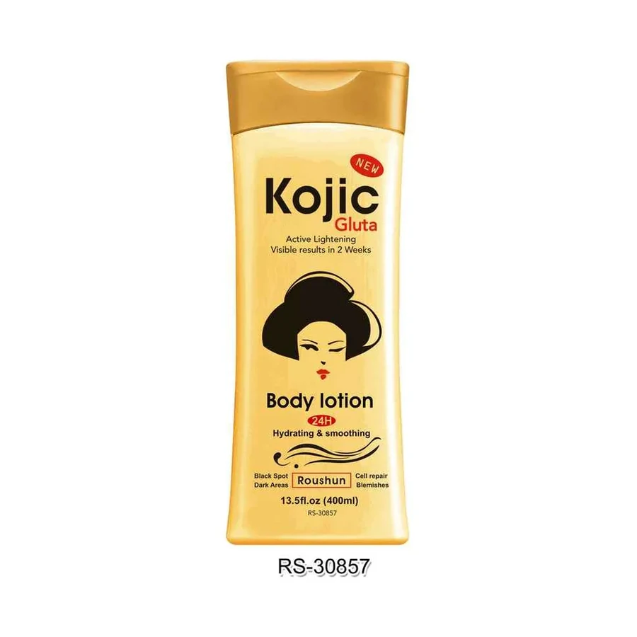 ROUSHUN Kojic Acid Body Lotion model RS-30857 product image for OEM/ODM private label body lotion manufacturing