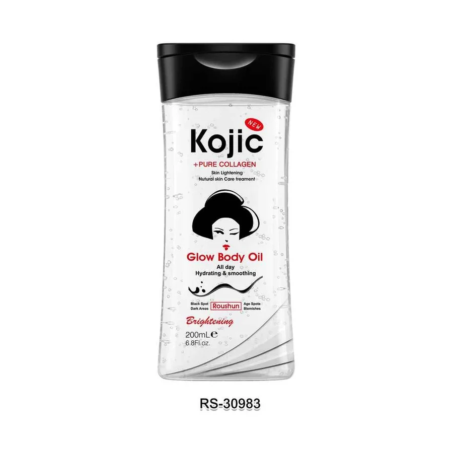ROUSHUN Kojic Acid Body Oil Body Oil model RS-30983 product image for OEM/ODM private label body oil manufacturing