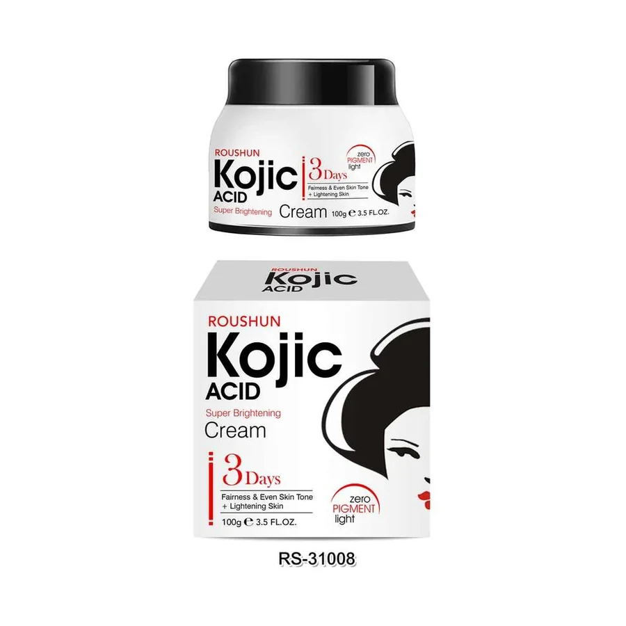 ROUSHUN Kojic Acid Cream model RS-31008 product image for OEM/ODM private label body cream manufacturing