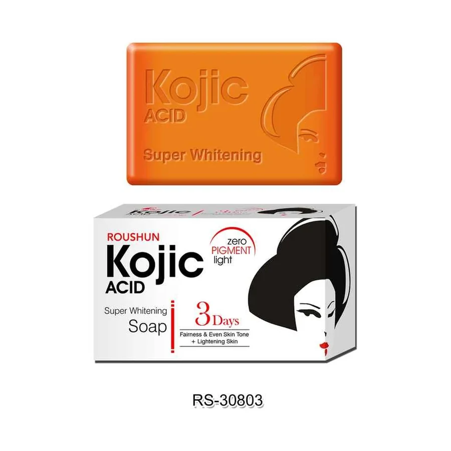 ROUSHUN Soap Kojic Acid Soap model RS-30803 product image for OEM/ODM private label soap manufacturing