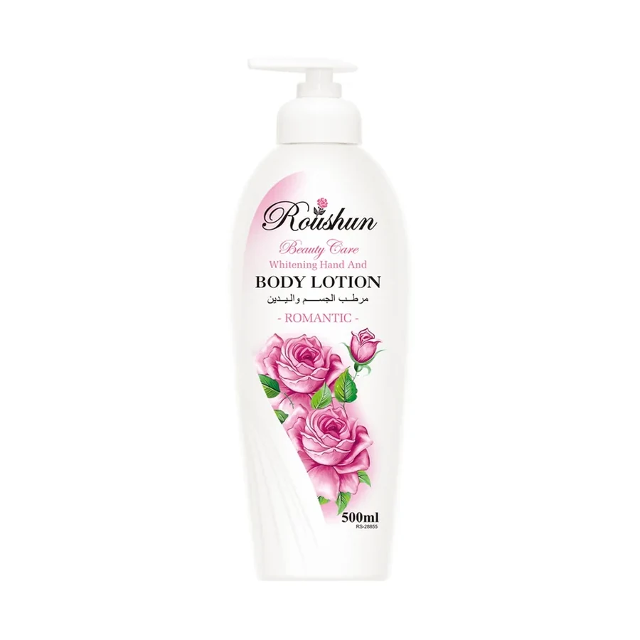 ROUSHUN Lotionpink Body Lotion 500 ml OEM/ODM Rs-28855 product image for OEM/ODM private label body lotion manufacturing