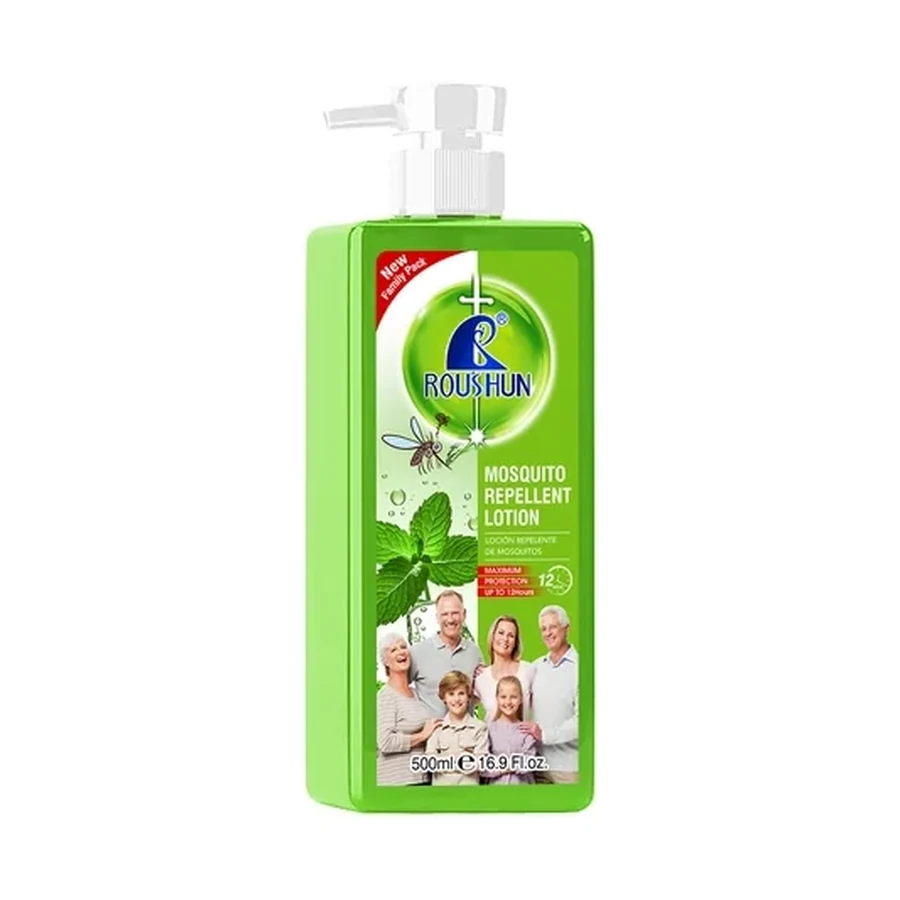 ROUSHUN Mosquito Repellent Body Lotion 500 ml OEM/ODM Rs-30988 product image for OEM/ODM private label body lotion manufacturing