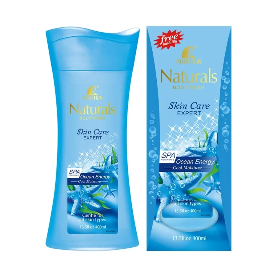 ROUSHUN Ocean Energy Shower Gel 400 ml OEM/ODM Rs-28185 product image for OEM/ODM private label shower gel manufacturing