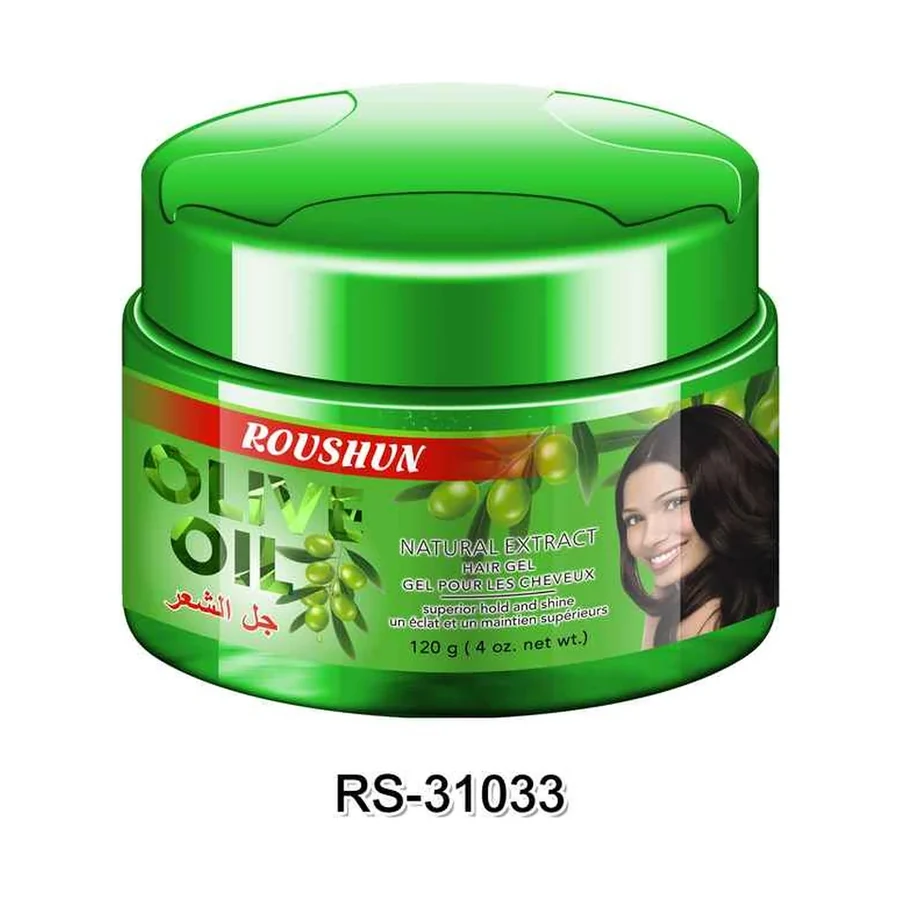 ROUSHUN Olive Oil Hair Gel model RS-31033 product image for OEM/ODM private label hair care manufacturing