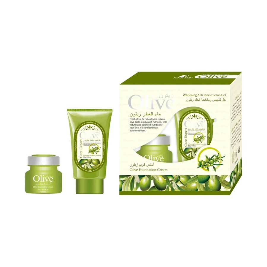 ROUSHUN + Olive Care Set 50 g OEM/ODM Rs-28219 product image for OEM/ODM private label care set manufacturing
