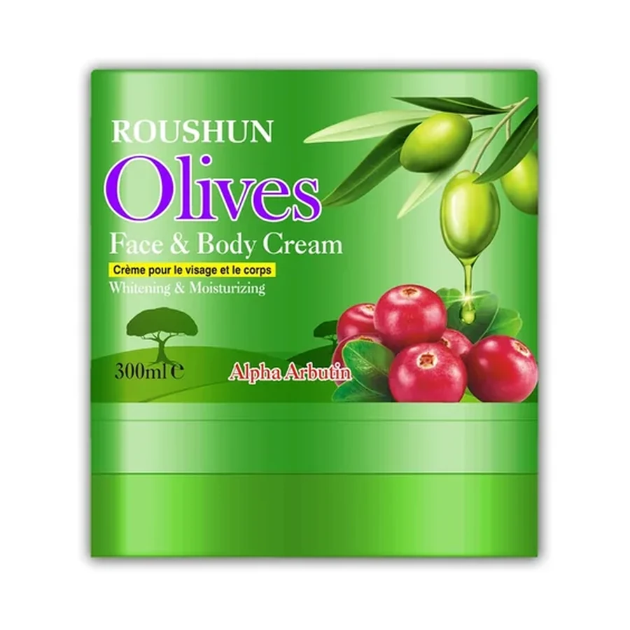 ROUSHUN Olive Face Cream 300 ml OEM/ODM Rs-30108 product image for OEM/ODM private label skincare manufacturing
