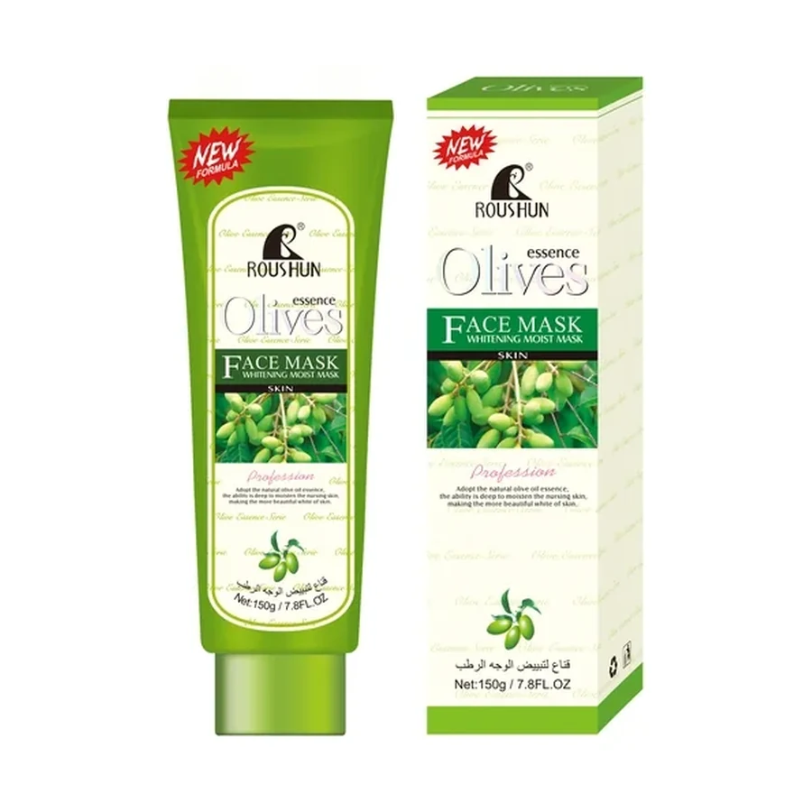 ROUSHUN Olive Face Mask 150 ml OEM/ODM Rs-18115 product image for OEM/ODM private label skincare manufacturing