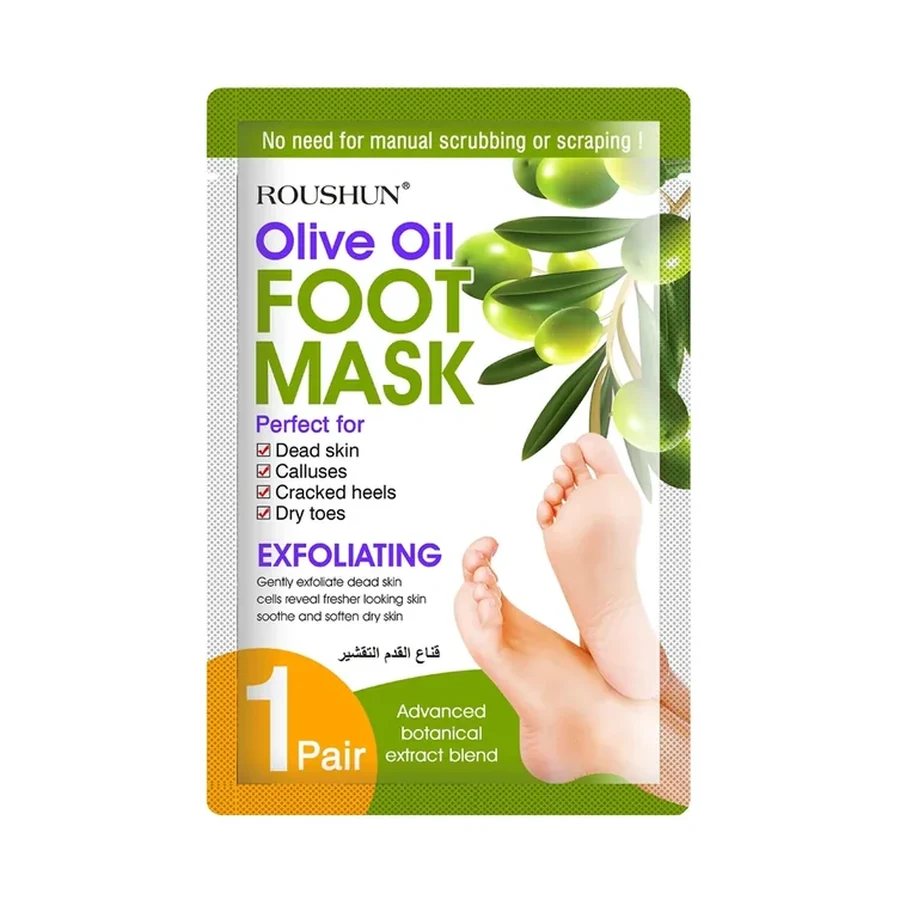 ROUSHUN Olive Foot Face Mask OEM/ODM Rs-30447 product image for OEM/ODM private label skincare manufacturing