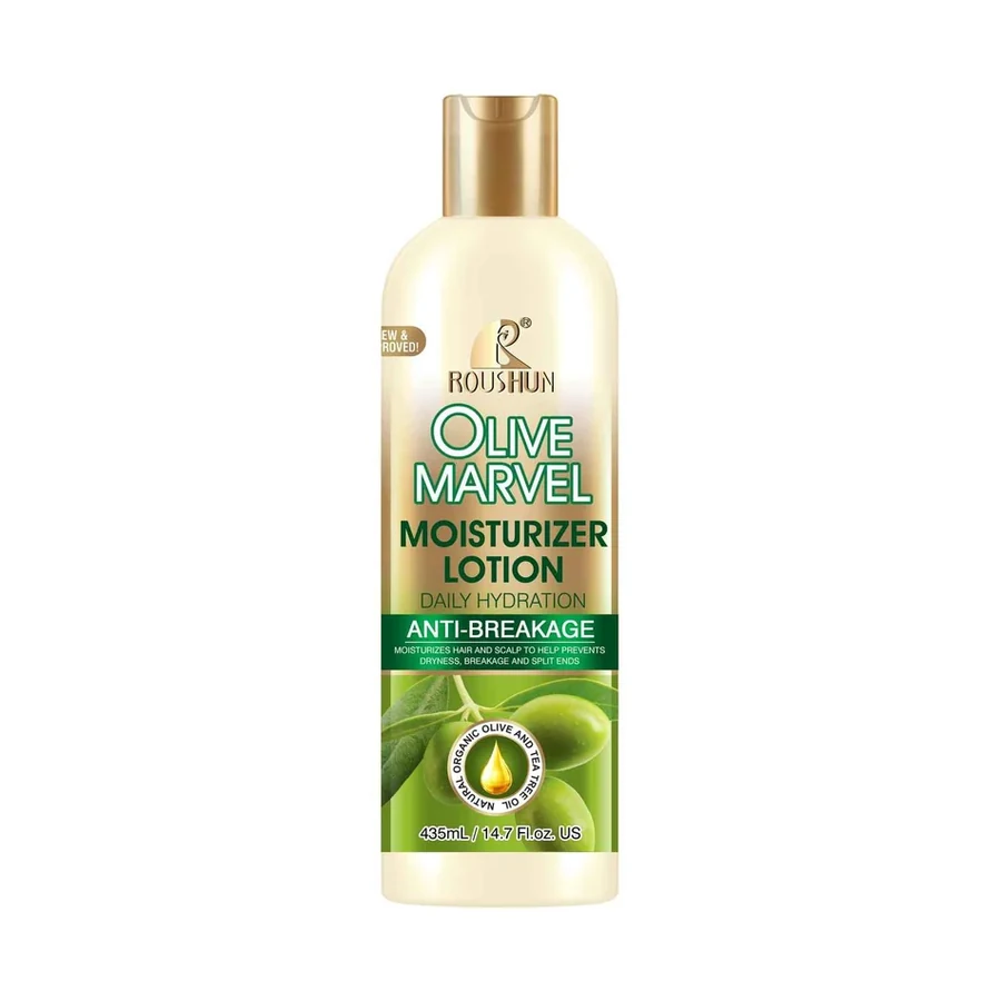 ROUSHUN Olives Hair Lotion model RS-30549 product image for OEM/ODM private label hair conditioner manufacturing