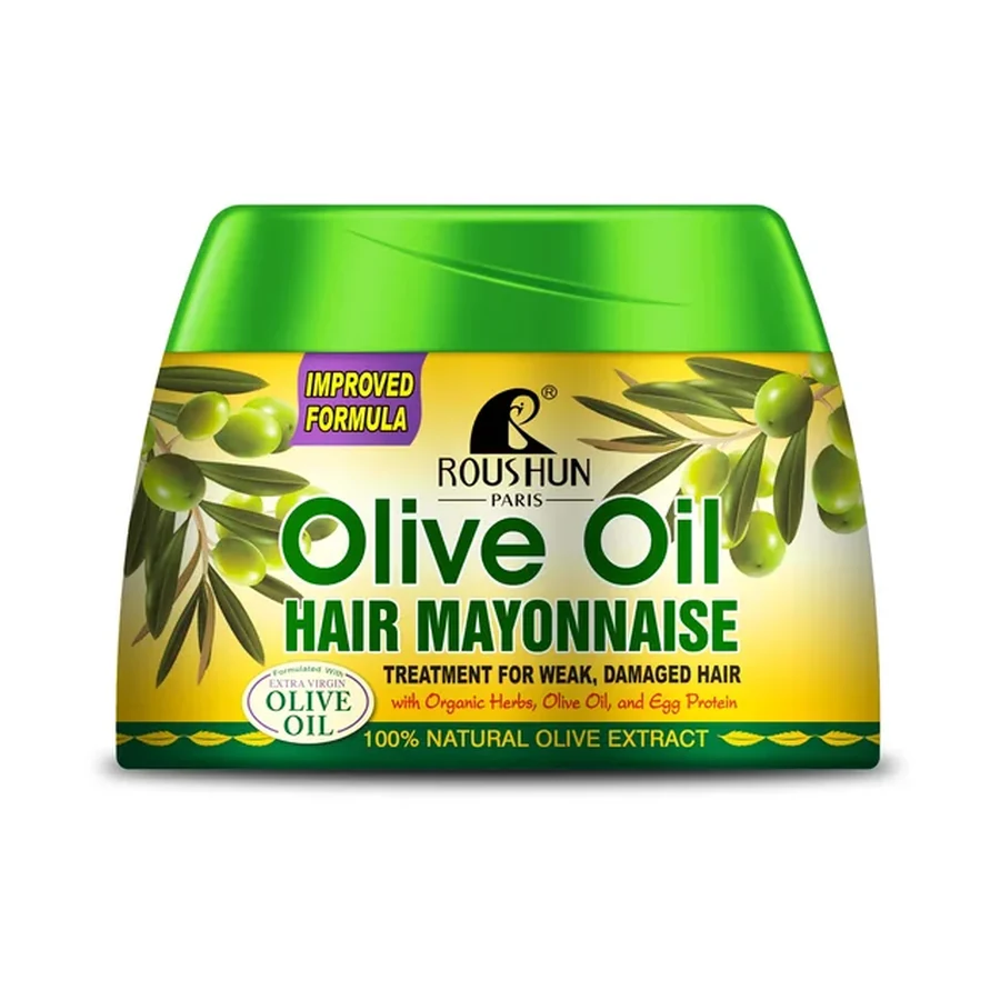 ROUSHUN Olive Hair Mayonnaise Body Oil 210 g OEM/ODM Rs-30612 product image for OEM/ODM private label body oil manufacturing