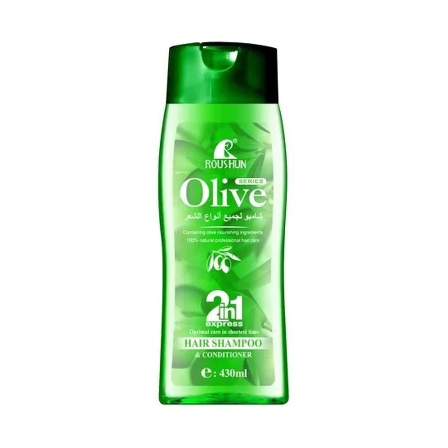 ROUSHUN Olive Shampoo 430 ml OEM/ODM Rs-28502 product image for OEM/ODM private label shampoo manufacturing