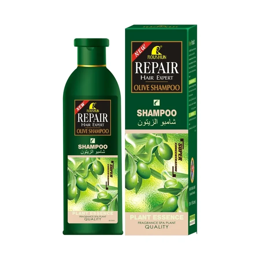 ROUSHUN Olive Shampoo 500 ml OEM/ODM Rs-28181 product image for OEM/ODM private label shampoo manufacturing