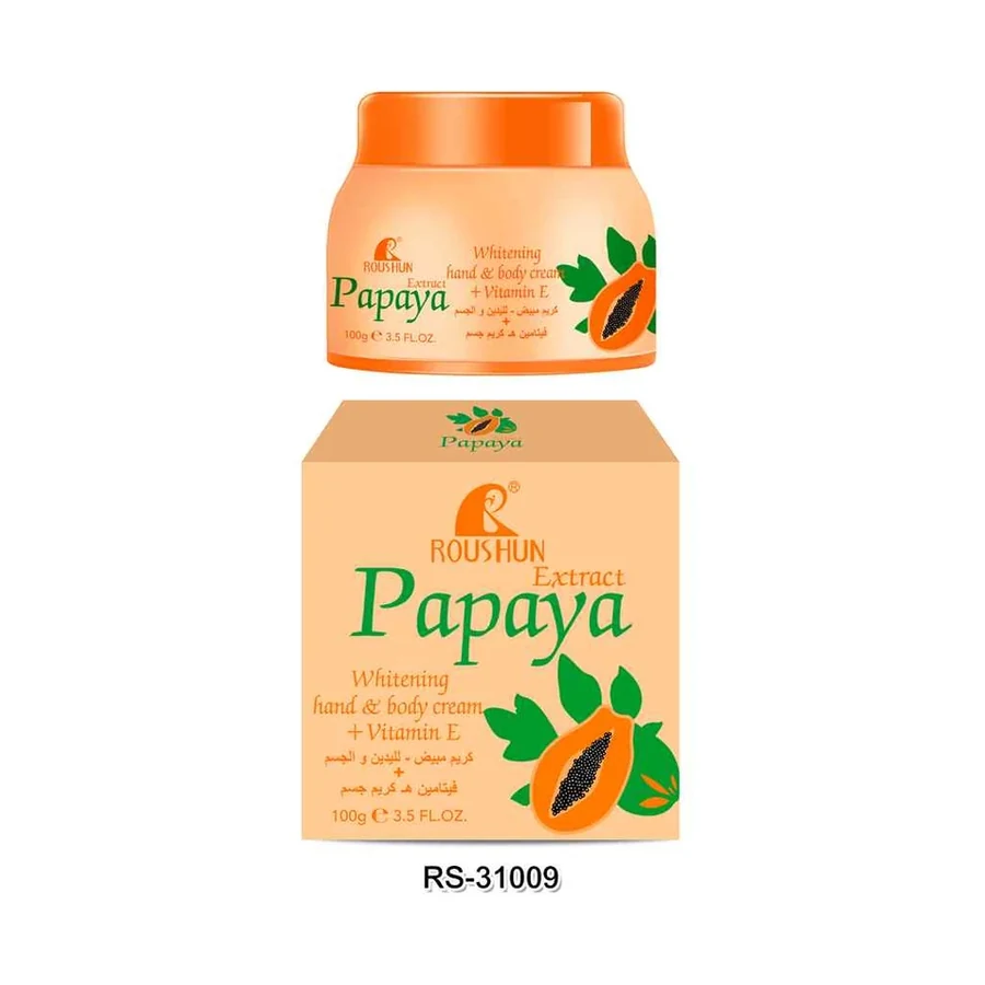 ROUSHUN Papaya Cream model RS-31009 product image for OEM/ODM private label body cream manufacturing