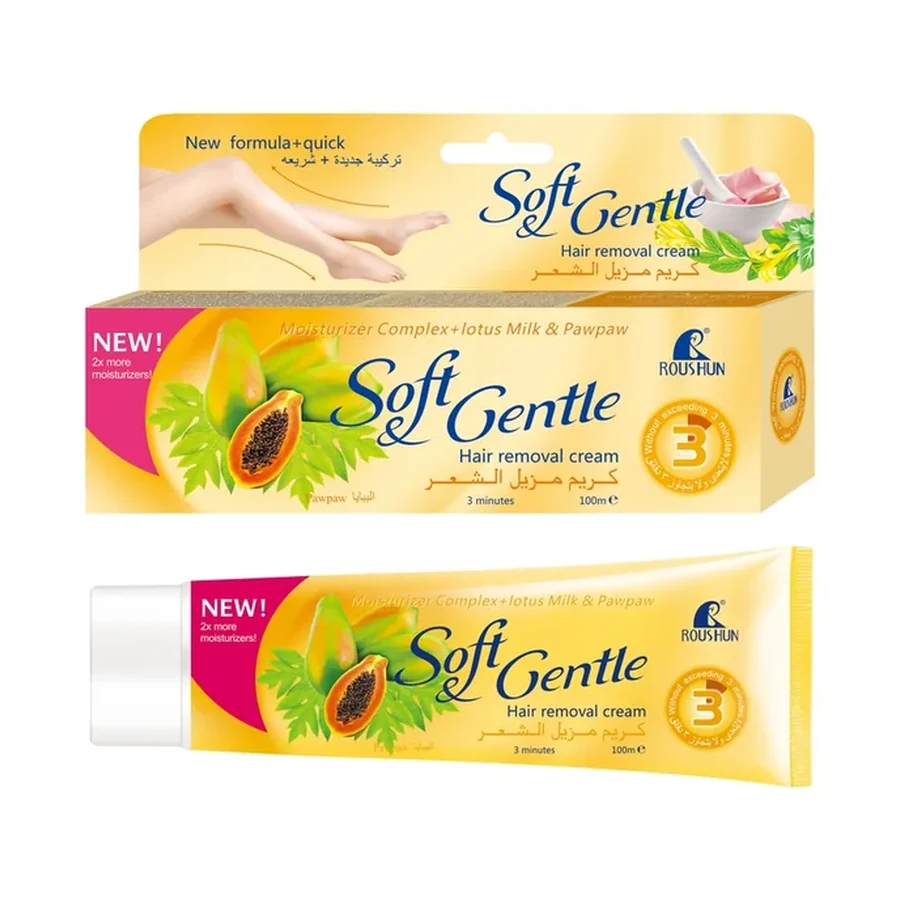 ROUSHUN PAPAYA Hairremoval Cream Personal Care Product 100 g OEM/ODM Rs-28195 product image for OEM/ODM private label personal care product manufacturing