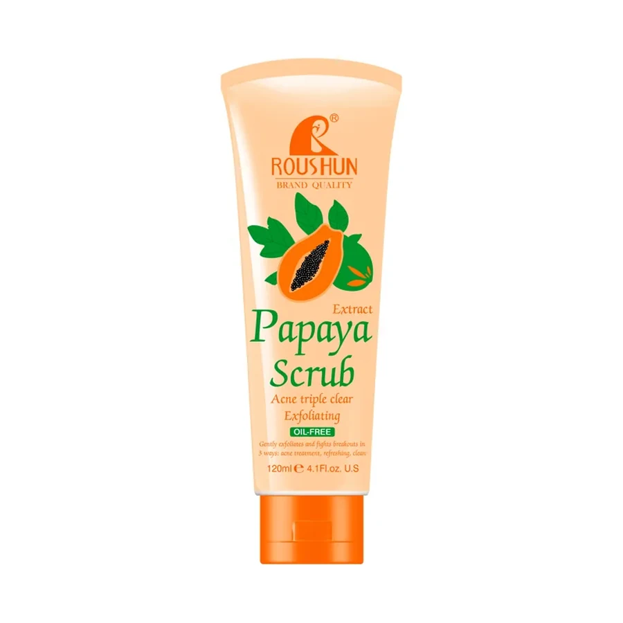 ROUSHUN Papaya Scrub Personal Care Product 120 g OEM/ODM Rs-30643 product image for OEM/ODM private label personal care product manufacturing