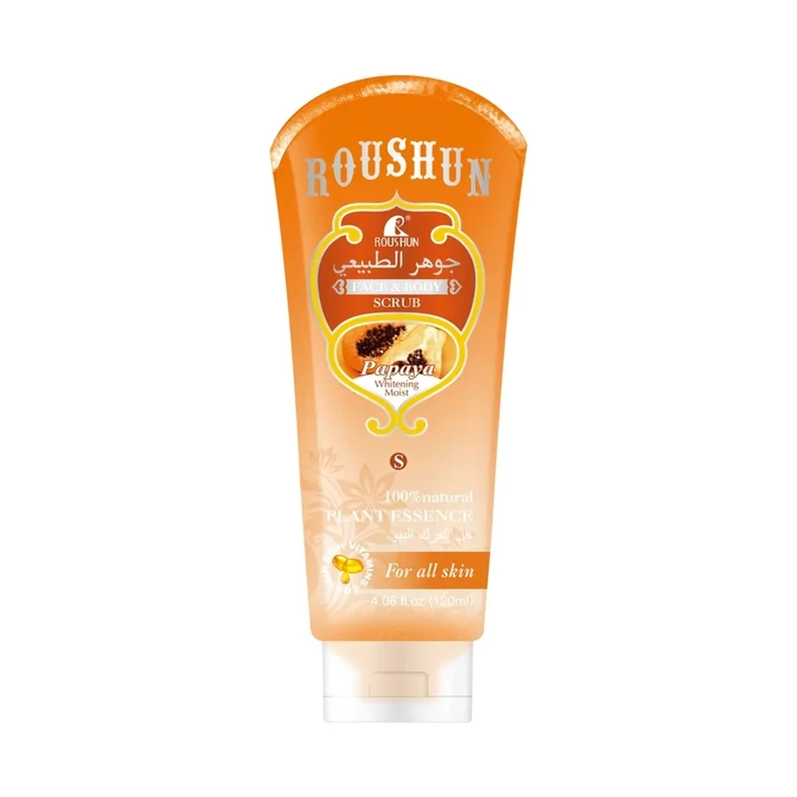 ROUSHUN PAPAYA Scrub Personal Care Product 200 ml OEM/ODM Rs-28204 product image for OEM/ODM private label personal care product manufacturing
